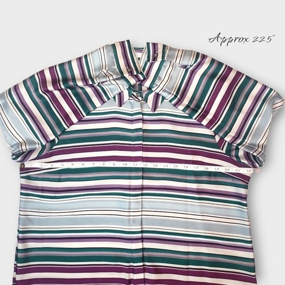 VINCE Camuto Vineyard Stripe Button-up Shirt - Picture 7 of 11